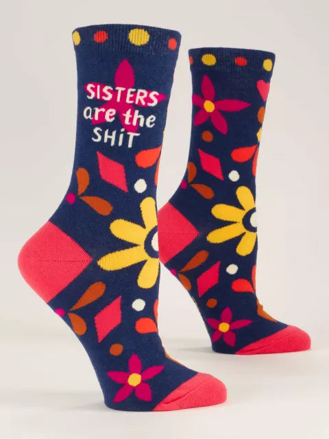 Sisters are the Shit Crew Socks - Ali's Wagon