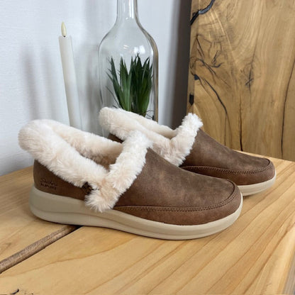 Skechers Hands Free Slip-ins – varma tofflor med Memory Foam