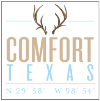 Square (paper board) Coaster- Comfort, TX (50 coasters)