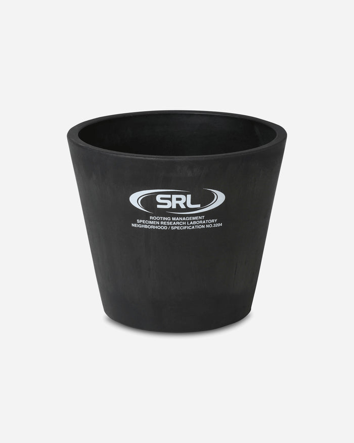 Neighborhood Srl . Tapered Pot-L Black Equipment Gardening 261OONH-AC03 BLACK