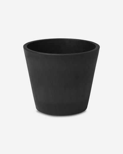 Neighborhood Srl . Tapered Pot-L Black Equipment Gardening 261OONH-AC03 BLACK