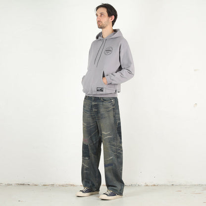Staple LS Sweat Hoodie - Grey