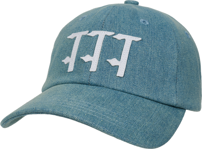 STONEWASH DENIM 6-PANEL