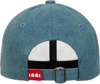 STONEWASH DENIM 6-PANEL
