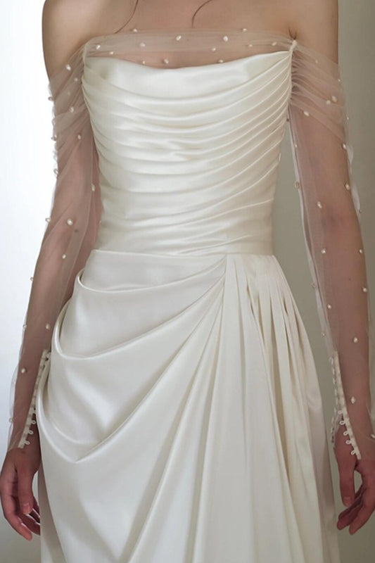 Strapless Off Shoulder Forest Style Fairy Prom Dress