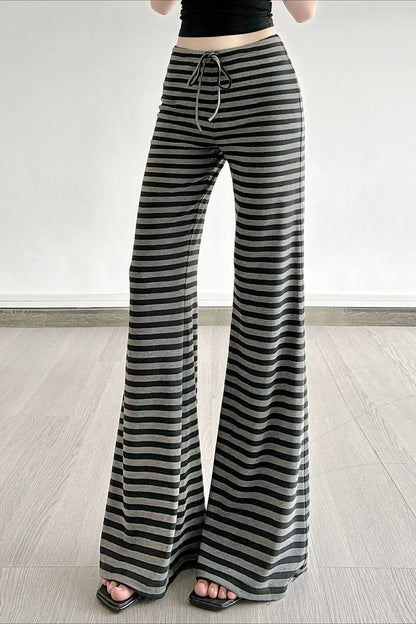 Striped Flare Lounge Pants