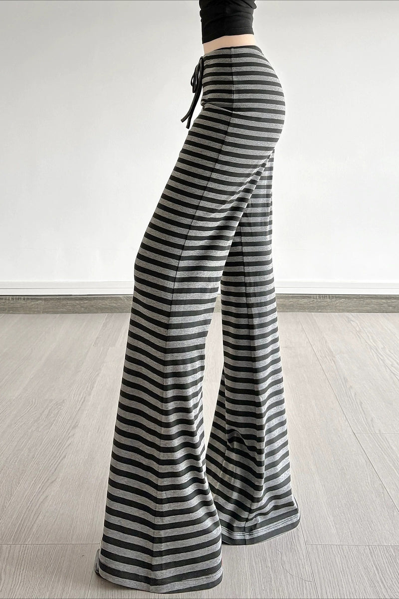 Striped Flare Lounge Pants