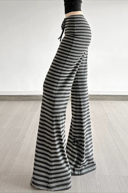 Striped Flare Lounge Pants