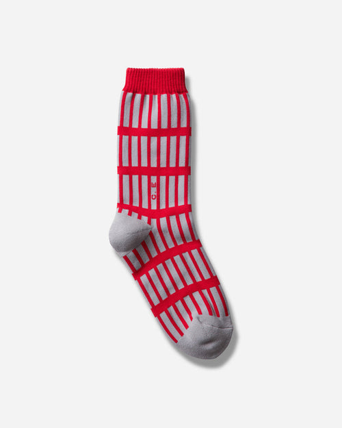 Cav Empt Structure Socks Red Red Underwear Socks CES30G01 RED