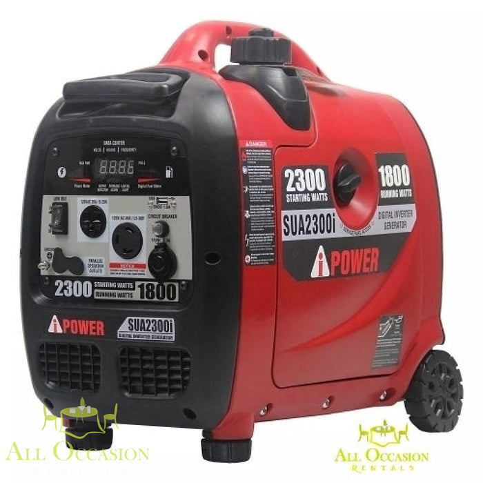SUA2300i Ultra-Quiet Inverter Generator.