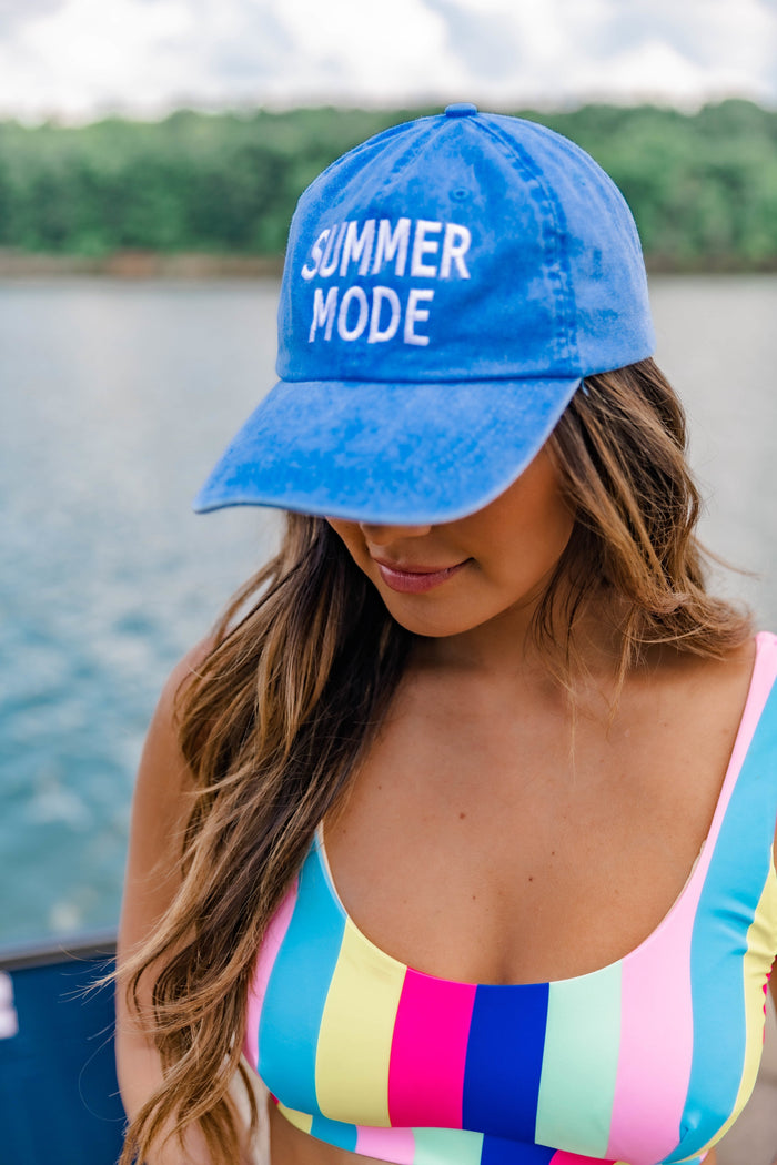 Summer Mode Embroidered Baseball Cap