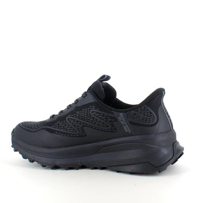 Svart Skechers Slip-ins Switch Back – vattentät sko med Memory Foam och enkel påtagning