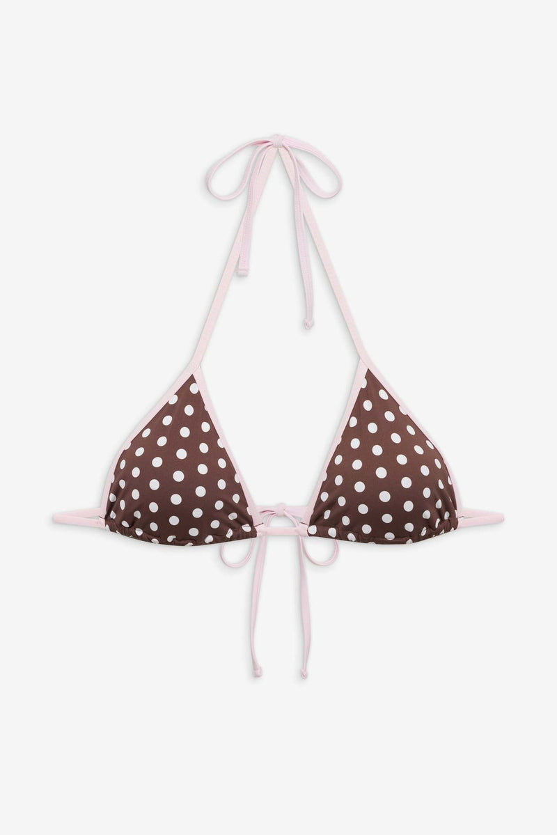 Sweet Polka Dot Tie Bikini Set