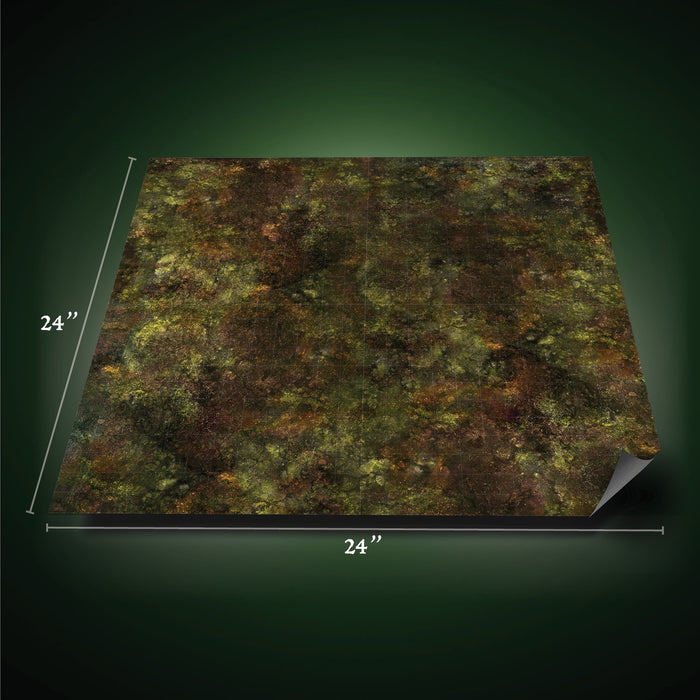 Texture Mat 24"x24" Swamp Water (w/GRID)