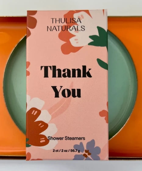 Thank You Lavender Mint Shower Steamer Set of 2 - Ali's Wagon