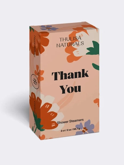 Thank You Lavender Mint Shower Steamer Set of 2 - Ali's Wagon
