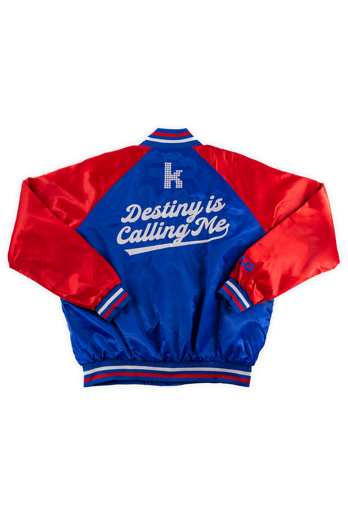 The Killers x The BFLO Store Revival Satin back Destiny Is Calling Me embroidery