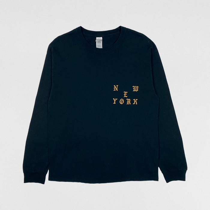 The Life of Pablo 2016 'Famous' Long Sleeve In Black