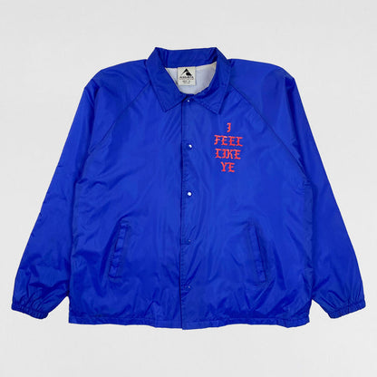 The Life of Pablo 2016 'I Feel Like Ye' Coach Jacket In Blue