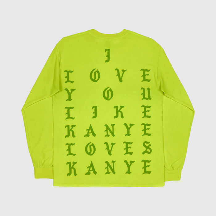 The Life of Pablo 2016 New York ‘I Love You’ Long Sleeve