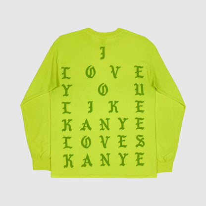 The Life of Pablo 2016 New York ‘I Love You’ Long Sleeve