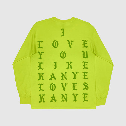 The Life of Pablo 2016 New York ‘I Love You’ Long Sleeve
