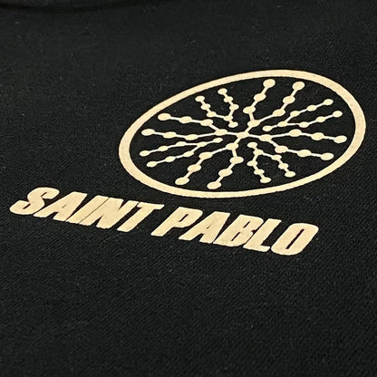 The Life of Pablo 2016 Saint Pablo Logo Hoodie In Black