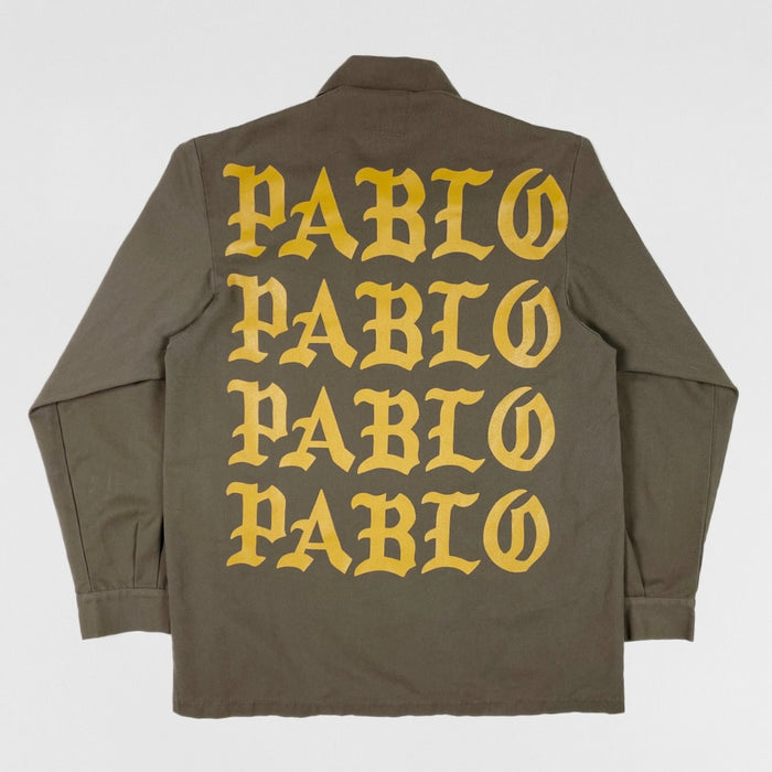 The Life of Pablo 2016 Vintage Army Olive Jacket