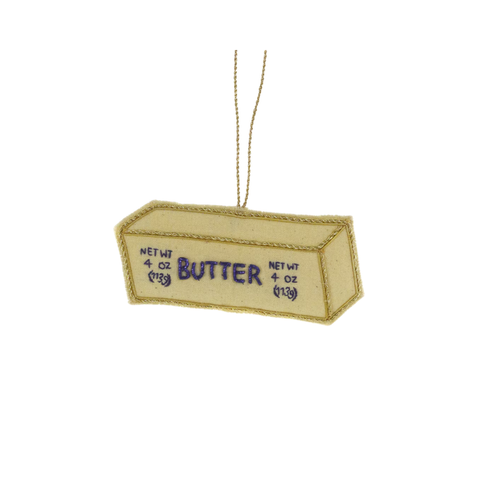 Tinsel Butter Ornament
