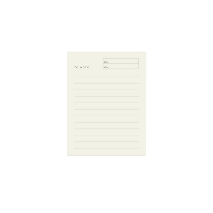 To Note Block Notepad