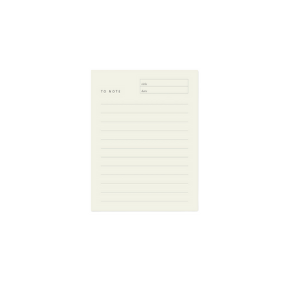 To Note Block Notepad