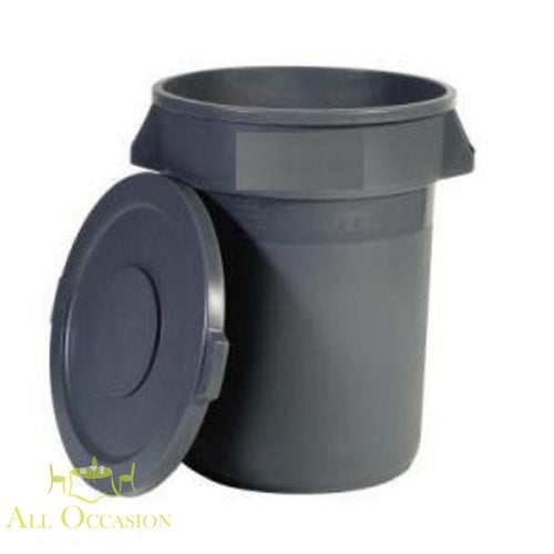 32-Gal. trash container rental for outdoor events in Corona and Inland Empire, ideal for parties and gatherings.