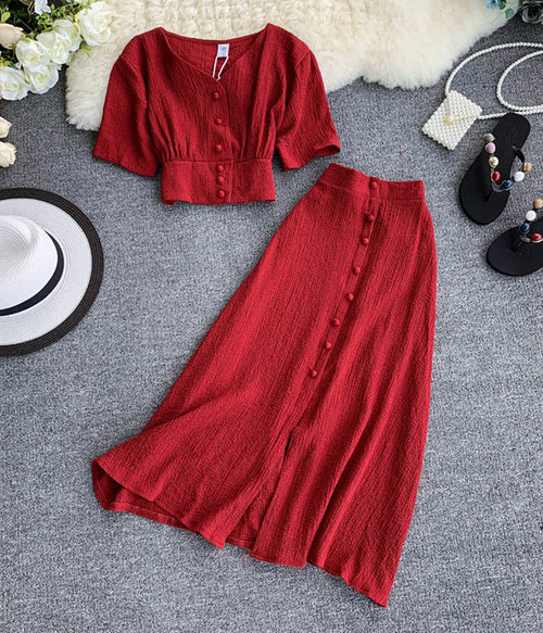 Two-piece dress summer dress S21