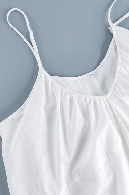 V Neck Loose A Line Vacation Mini Dress