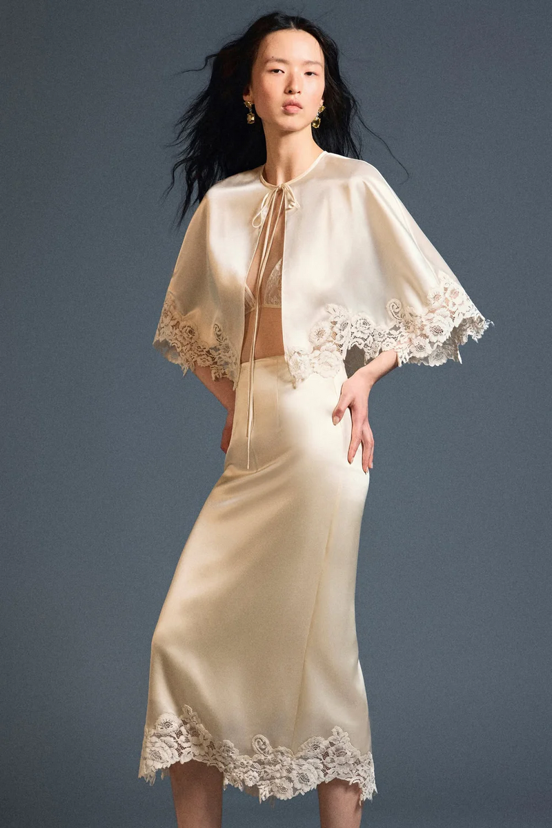 Veliora Silk Skirt