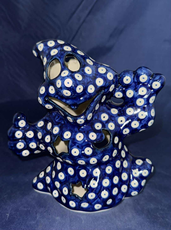Vena Owls Eye Luminary Dancing Ghost - Shape: 520 - Pattern: Owls Eye