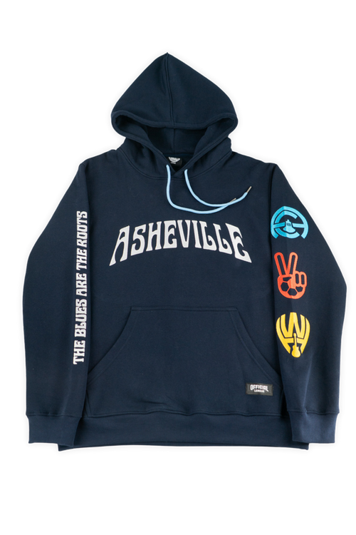 [ Warren Haynes x Asheville City SC ] City Hoodie - Official League