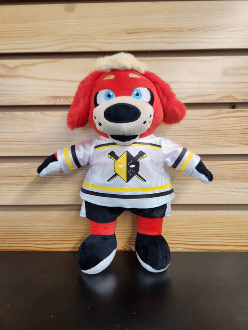 Wheeling Nailers Spike Mascot White Jersey