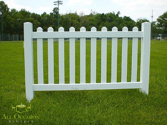 White Picket Fencing.