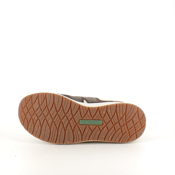 Woden Rigmor Open Mesh – lätt och ventilerande sneaker i Chocolate Multi