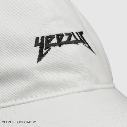 Yeezus 2015 Unreleased Logo Hat In White