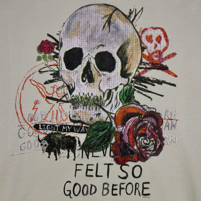 Yeezus 2015 Unreleased 'Never Felt So Good Before’ Hoodie By Wes Lang