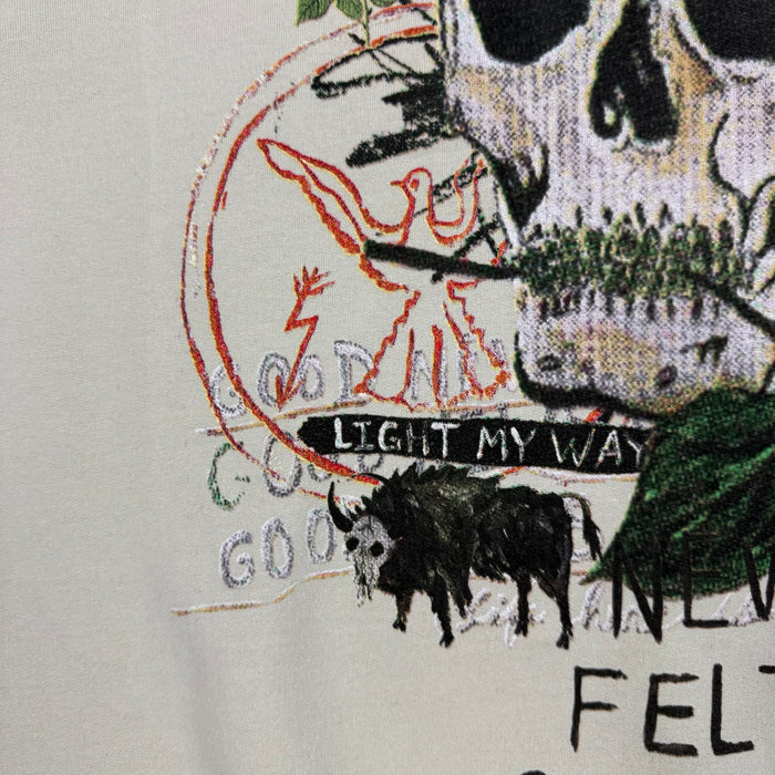 Yeezus 2015 Unreleased 'Never Felt So Good Before’ Hoodie By Wes Lang