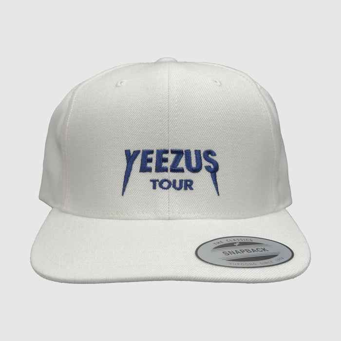 Yeezus Tour 2013 OG Embroidered Hat In White