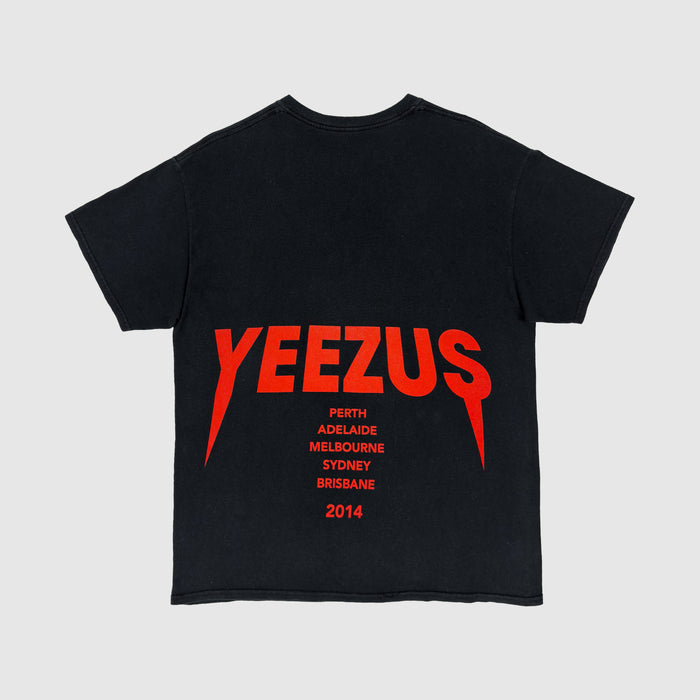 Yeezus Tour 2014 Australian Native Skull Tee By Wes Lang