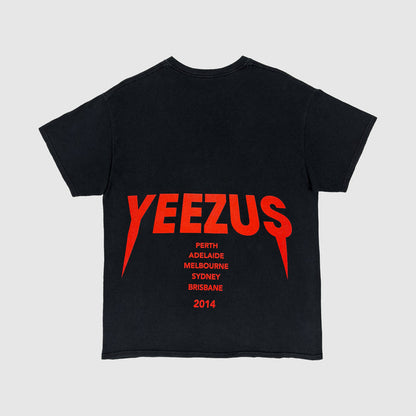 Yeezus Tour 2014 Australian Native Skull Tee By Wes Lang