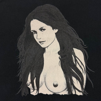 Yeezus Tour 2014 Unreleased Woman Portrait Tee By Wes Lang
