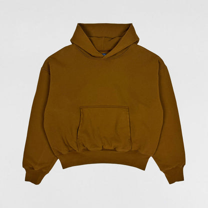 Yeezy Gap 2021 Double Layered Hoodie In Light Brown
