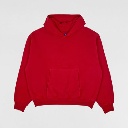 Yeezy Gap 2021 Double Layered Hoodie In Red