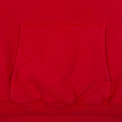Yeezy Gap 2021 Double Layered Hoodie In Red